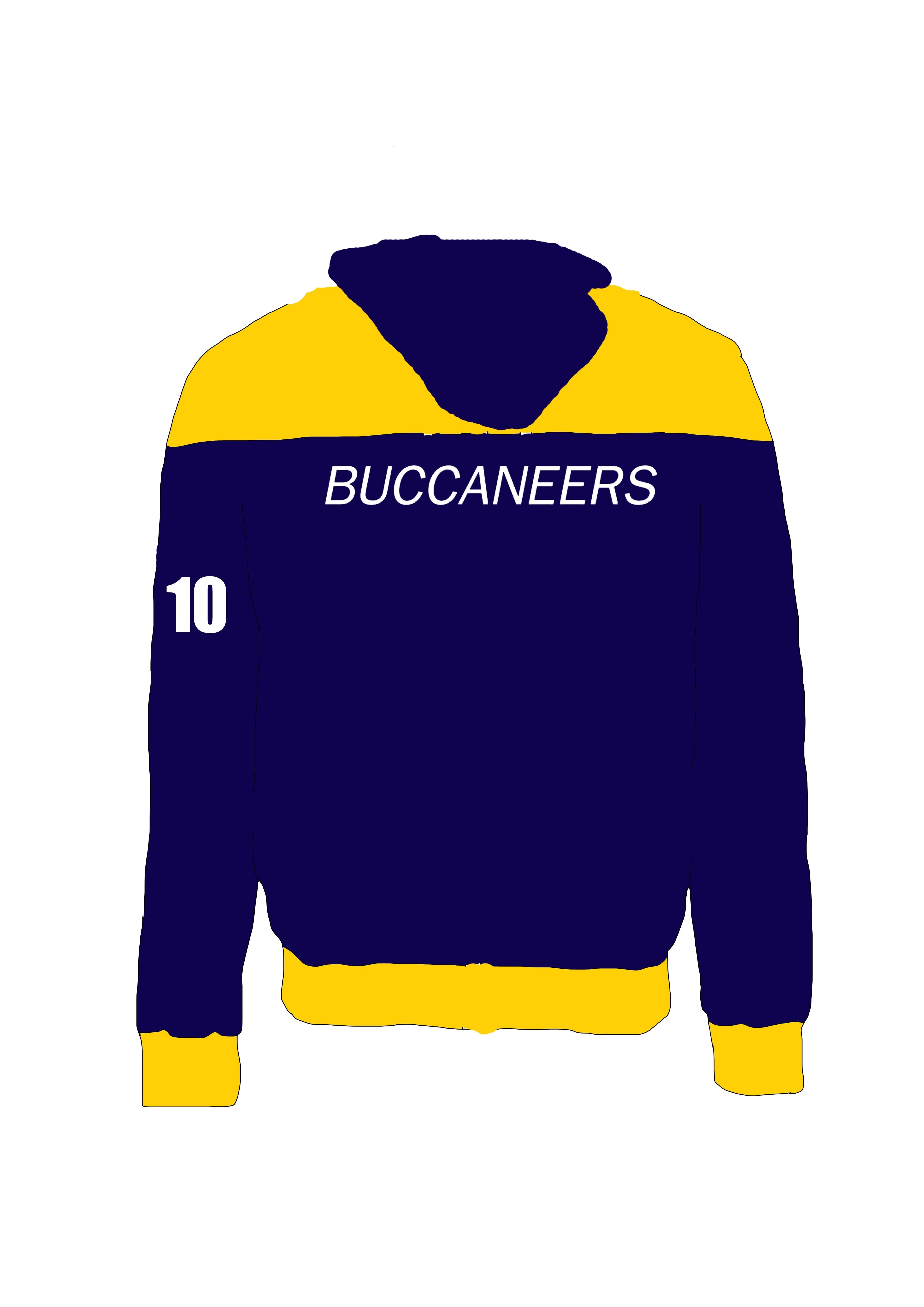 Team Bath Buccaneers Zipped Hoody
