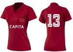 MSHC Ladies Junior Home Red Shirt